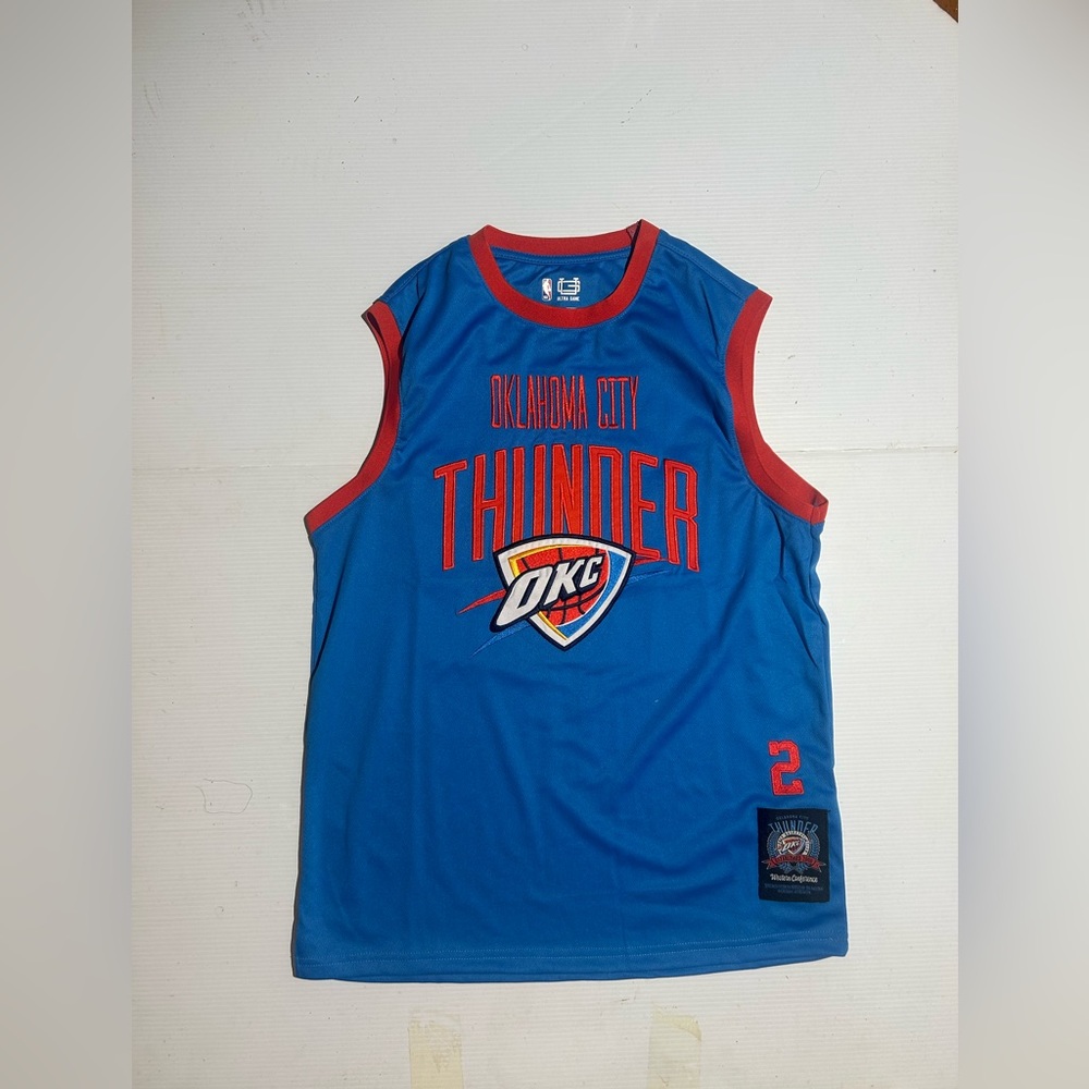 NBA-Shai Gilgeous-Alexander #2 Oklahoma City Thunder, Men Size Large